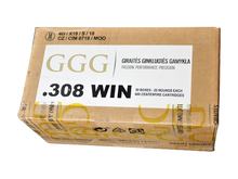 Laden Sie das Bild in den Galerie-Viewer, GGG .308 Win. 147gr FMJ 600 Stk.