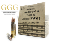 Laden Sie das Bild in den Galerie-Viewer, 223 Rem GGG NATO M193 in der M2A1 Box 1000 Stk. - Waffen Paar KG