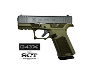 Custom Glock 43X mit SCT Manufacturing Griffstück Kal. 9mm Luger
