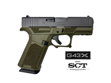 Laden Sie das Bild in den Galerie-Viewer, Custom Glock 43X mit SCT Manufacturing Griffstück Kal. 9mm Luger