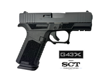 Laden Sie das Bild in den Galerie-Viewer, Custom Glock 43X mit SCT Manufacturing Griffstück Kal. 9mm Luger