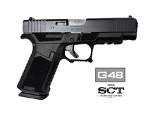 Laden Sie das Bild in den Galerie-Viewer, Custom Glock 48 mit SCT Manufacturing Griffstück Kal. 9mm Luger