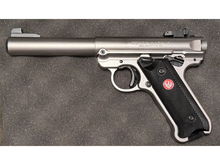 Laden Sie das Bild in den Galerie-Viewer, Ruger Mk IV Target mit Volquartsen Sportabzug .22 lr