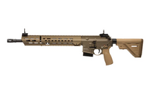 Laden Sie das Bild in den Galerie-Viewer, Heckler &amp; Koch MR223 A3 Slim Line 16,5" langer Handschutz grün/braun RAL8000 Kal. .223 Rem.
