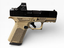 Laden Sie das Bild in den Galerie-Viewer, Custom Glock 43X MOS Combo Holosun HS407K + TLR7X Sub + SCT Manufacturing Griffstück Kal. 9mm Luger