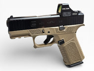 Custom Glock 43X MOS Combo Holosun HS407K + SCT Manufacturing Griffstück Kal. 9mm Luger