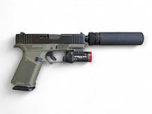 Laden Sie das Bild in den Galerie-Viewer, Hunters Package!! Custom Glock 43X mit B&amp;T Impuls Mini + TLR-7X Sub + Gewindelauf &amp; SCT Manufacturing Griffstück Kal. 9mm Luger