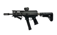 Laden Sie das Bild in den Galerie-Viewer, Setangebot! Grand Power Stribog SP9A3 G 8'' Wolf Grey mit Holosun HS403B + Foregrip