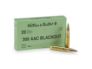 S&B .300 AAC Blackout FMJ 13g/200grs. Subsonic 20 Stk.
