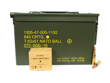 Laden Sie das Bild in den Galerie-Viewer, 7.62 x 51 NATO BALL M80 GGG (.308 Win.) 0,62/Stk. - Waffen Paar KG